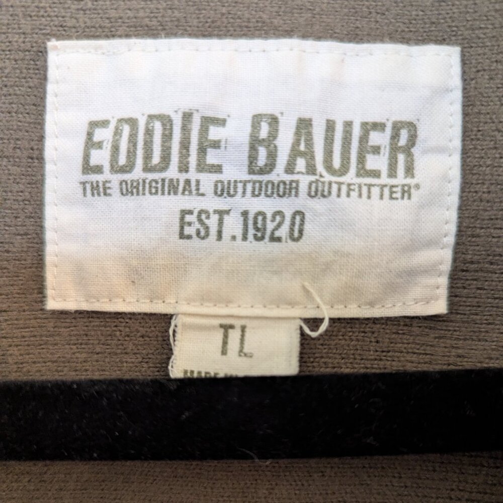 Eddie Bauer Long Sleeve Polo Shirt | Mens LT - Picture 3 of 4